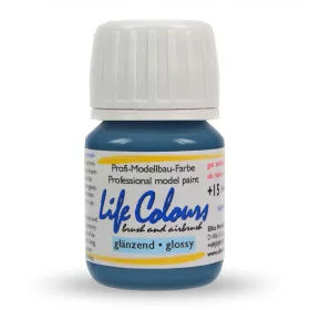   Elita Modelle 75009 Life Colours RAL5009 Azurblau - kék fényes modellfesték, 15 ml