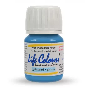   Elita Modelle 75012 Life Colours RAL5012 Lichtblau - kék fényes modellfesték, 15 ml