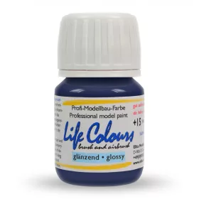   Elita Modelle 75013 Life Colours RAL5013 Kobaltblau - kék fényes modellfesték, 15 ml