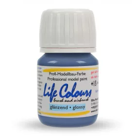   Elita Modelle 75023 Life Colours RAL5023 Fernblau - kék fényes modellfesték, 15 ml