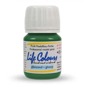   Elita Modelle 76002 Life Colours RAL6002 Laubgrün - zöld fényes modellfesték, 15 ml