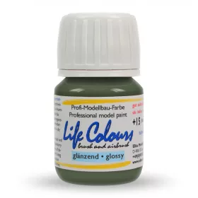   Elita Modelle 76003 Life Colours RAL6003 Olivgrün - zöld fényes modellfesték, 15 ml