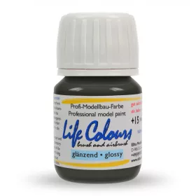   Elita Modelle 76008 Life Colours RAL6008 Braungrün - zöld fényes modellfesték, 15 ml