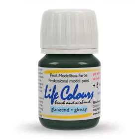   Elita Modelle 76009 Life Colours RAL6009 Tannengrün - zöld fényes modellfesték, 15 ml