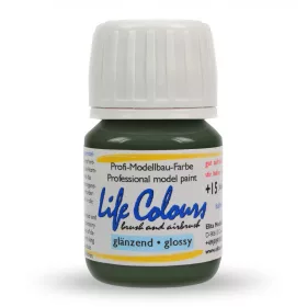   Elita Modelle 76020 Life Colours RAL6020 Chromoxidgrün - zöld fényes modellfesték, 15 ml