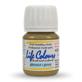   Elita Modelle 78000 Life Colours RAL8000 Grünbraun - barna fényes modellfesték, 15 ml