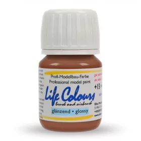   Elita Modelle 78004 Life Colours RAL8004 Kupferbraun - barna fényes modellfesték, 15 ml