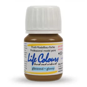   Elita Modelle 78008 Life Colours RAL8008 Olivbraun - barna fényes modellfesték, 15 ml