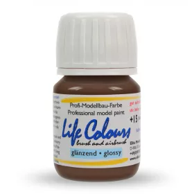   Elita Modelle 78011 Life Colours RAL8011 Nussbraun - barna fényes modellfesték, 15 ml