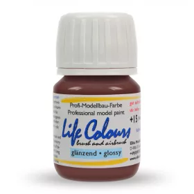   Elita Modelle 78012 Life Colours RAL8012 Rotbraun - barna fényes modellfesték, 15 ml