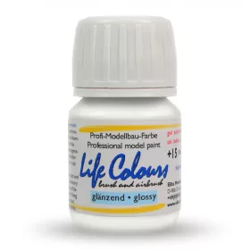   Elita Modelle 79010 Life Colours RAL9010 Reinweiß - fehér fényes modellfesték, 15 ml