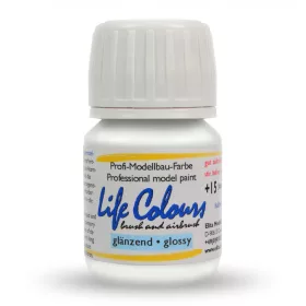   Elita Modelle 79016 Life Colours RAL9016 Verkehrsweiß - fehér fényes modellfesték, 15 ml