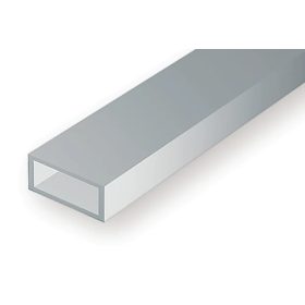   Evergreen 500259 Üreges téglalap-profil, 350x6,3x9,5 mm - téglalap forma (1 db)