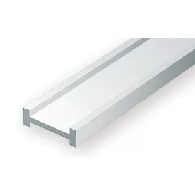  Evergreen 500276 I-profil, 350x4,8X2,4 mm - műanyag I idom (1 db)