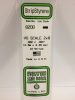 Evergreen 508208 Sztirol csík (1:87) 350x0,6x2,3 mm (1 db)