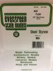 Evergreen 509103 Fehér sztirollap, 200 x 530 mm, 0,50 mm vastag (1 db)