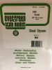 Evergreen 509106 Fehér sztirollap, 200 x 530 mm, 1,50 mm vastag (1 db)