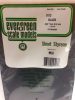 Evergreen 509113 Fekete sztirollap, 200 x 530 mm, 0,50 mm vastag (1 db)