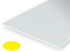 Evergreen 509904 Sárga áttetsző sztirollap, 150 x 300 mm, 0,25 mm vastag (1 db)