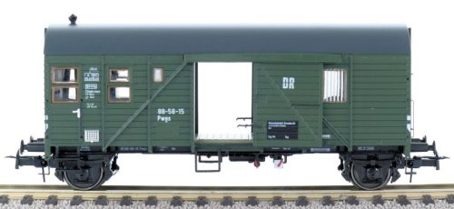 Exact-Train 23647 Tehervonati poggyászkocsi, Pwgs44, Bremen sorozat, DR (E3) (H0)