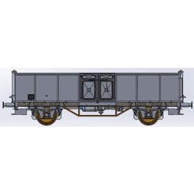   Exact-Train 23948 Nyitott teherkocsi-pár, Ky sorozat, MÁV (E3) (H0)