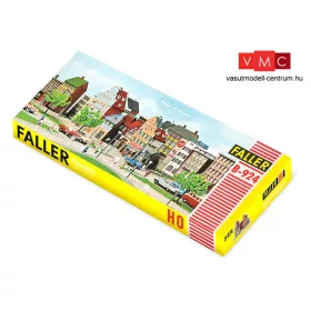   Faller 109924 B-924 Nagyvárosi történelmi városrész, emeletes lakóházak városfallal (H0)