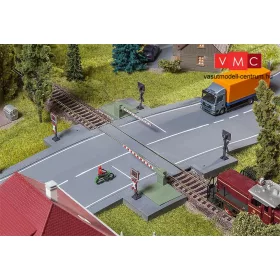 Faller 120244 Modern fénysorompós vasúti átjáró félsorompóval - német szabvány (H0)