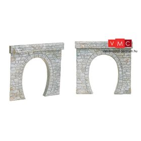 Faller 120563 Alagútbejárat, egyvágányos (2 db). Felsővezetékes üzemre is. (H0)