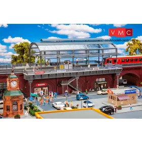   Faller 120580 Városi magasvasút megállóhely peroncsarnokkal, S-Bahn (H0)