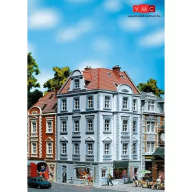 Faller 130906 Emeletes nagyvárosi sarokház, Goethestrasse 63. (H0)