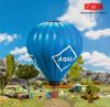 Faller 131001 Hőlégballon működő gázlánggal (LED) (H0)