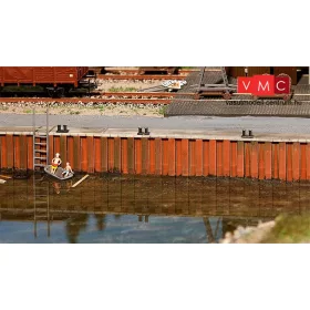 Faller 131012 Kikötői rakpartelemek (H0)