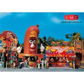 Faller 140464 Vidámparki hot-dog árus és kidobójáték (H0)