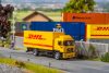 Faller 161326 Car System: LKW MAN F 2000 dobozos teherautó, DHL (HERPA) (H0) - digital