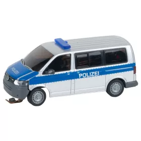   Faller 161429 Volkswagen Transporter T5 rendőrautó, Polizei (Wiking) (H0)