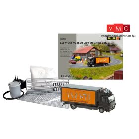 Faller 161491 Car System kezdőkészlet: Mercedes-Benz Actros dobozos teherautó (Herpa) (H0)