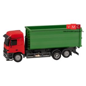 Faller 161493 Car system: Mercedes-Benz Actros LH 1996, legördíthető konténerszállító te