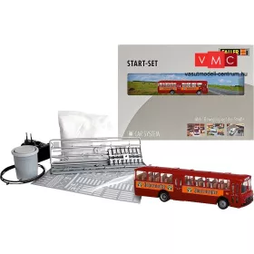 Faller 161498 Car-System kezdőkészlet: Mercedes-Benz O317 városi busz, Jägermeister (Brekin