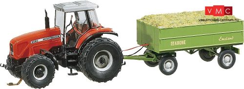 Faller 161536 Car System: Massey Ferguson traktor pótkocsival (Wiking) (H0)