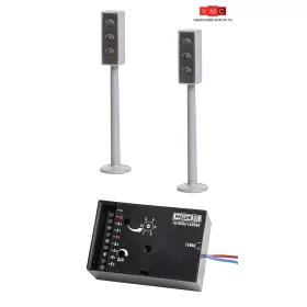   Faller 161840 Közlekedési lámpa (2 db), elektronikával - LED (H0)