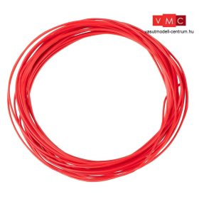 Faller 163781 Vékony vezeték, 0,04 mm2, piros, 10 méter