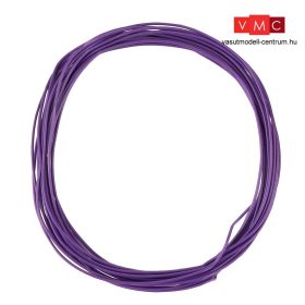 Faller 163787 Vékony vezeték, 0,04 mm2, lila, 10 méter