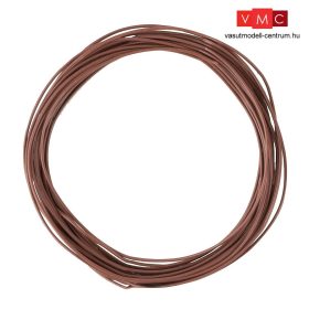 Faller 163788 Vékony vezeték, 0,04 mm2, barna, 10 méter