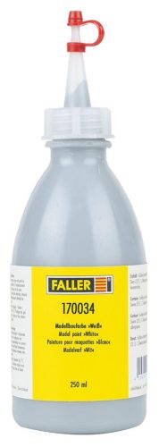 Faller 170034 Terepépítési modellfesték, 250 ml - fehér