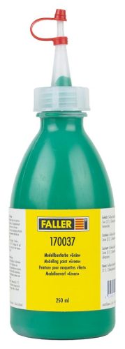 Faller 170037 Terepépítési modellfesték, 250 ml - zöld