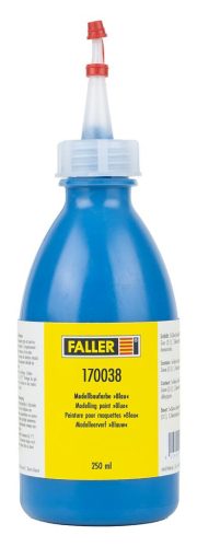 Faller 170038 Terepépítési modellfesték, 250 ml - kék