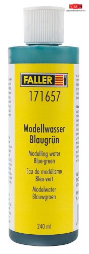 Faller 171657 Modellvíz, kékeszöld színben, 240 ml