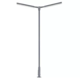   Faller 180222 Modern utcai lámpa, dupla - hidegfehér LED (H0)