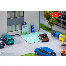 Faller 180280 Töltőállomás elektromos autók részére (H0)