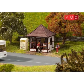 Faller 180370 Díszes favázas buszmegálló (H0) - LC